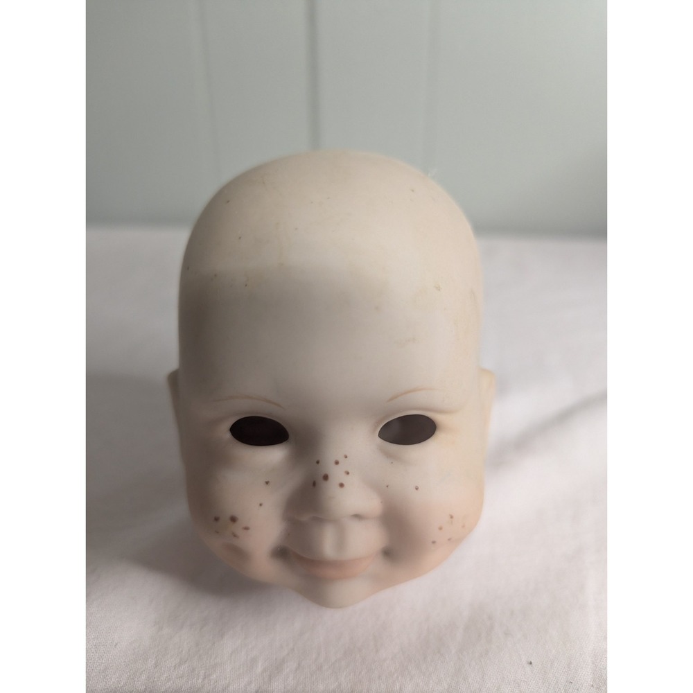 Daisy Too Legacy dolls ceramic porcelain HEAD‎ ONLY freckles lamp DIY Oddity
